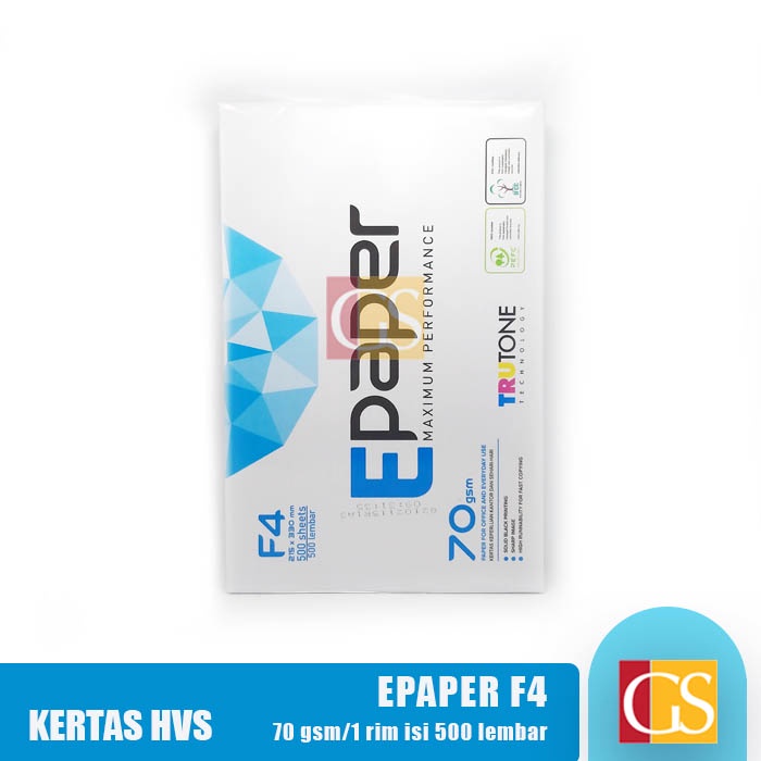 

KERTAS FOTOCOPY HVS EPAPER F4 FOLIO 70 GRAM