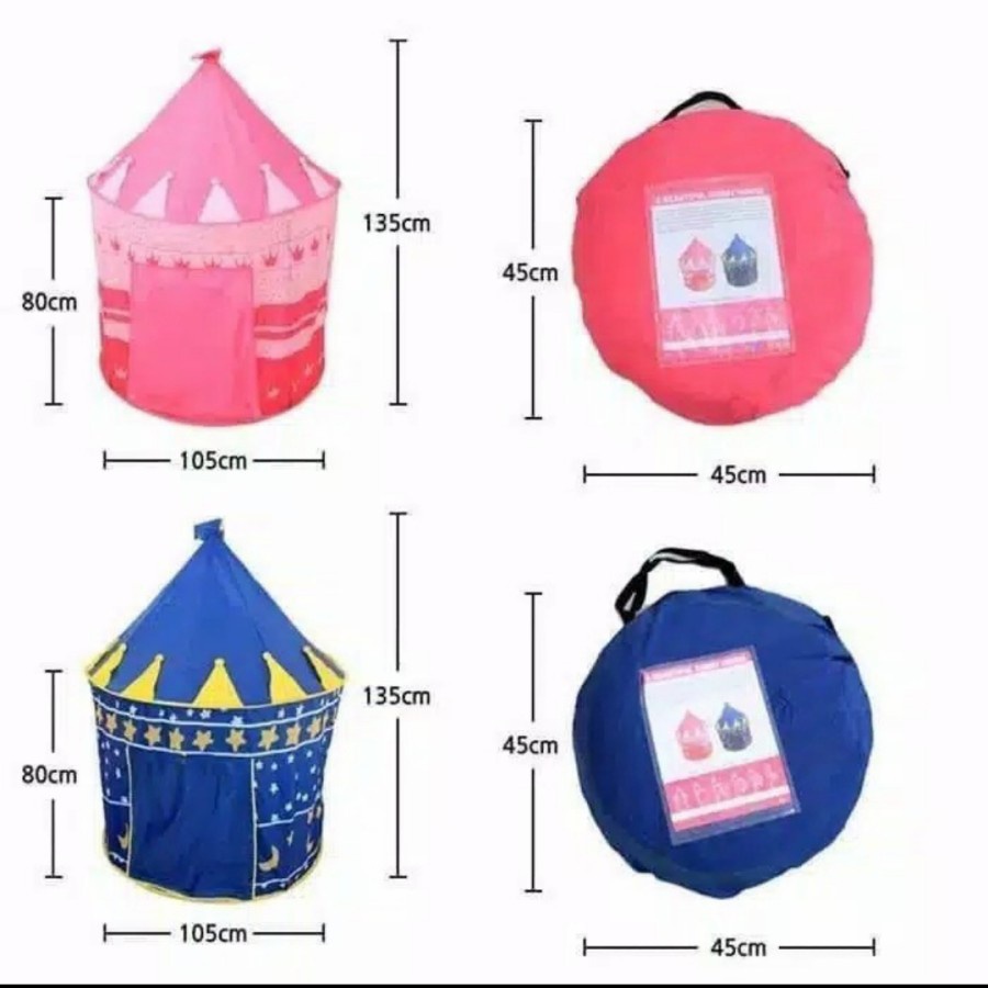 TENDA MAINAN ANAK WARNA PINK