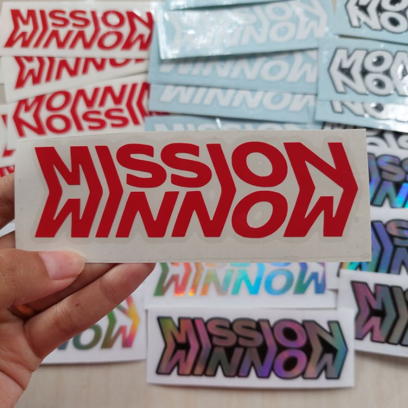 

STICKER STIKER CUTTING MISSION WINNOW