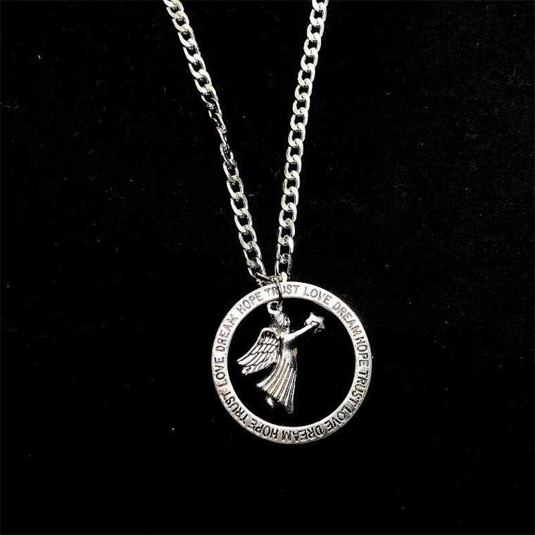 19101Trendy Alien Gossip Pendant Wild Necklace