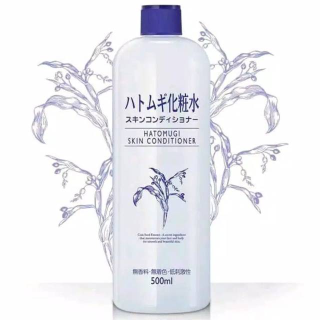 HATOMUGI SKIN CONDITIONER 500ml BPOM