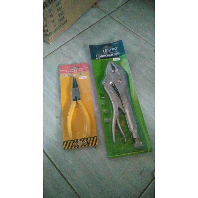 Paket tang buaya tekiro 10" dan tang spie 6"