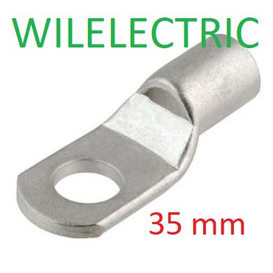 Kabel skun SC 35mm / 35 mm M10 chrome scun sepatu kabel lugs tembaga