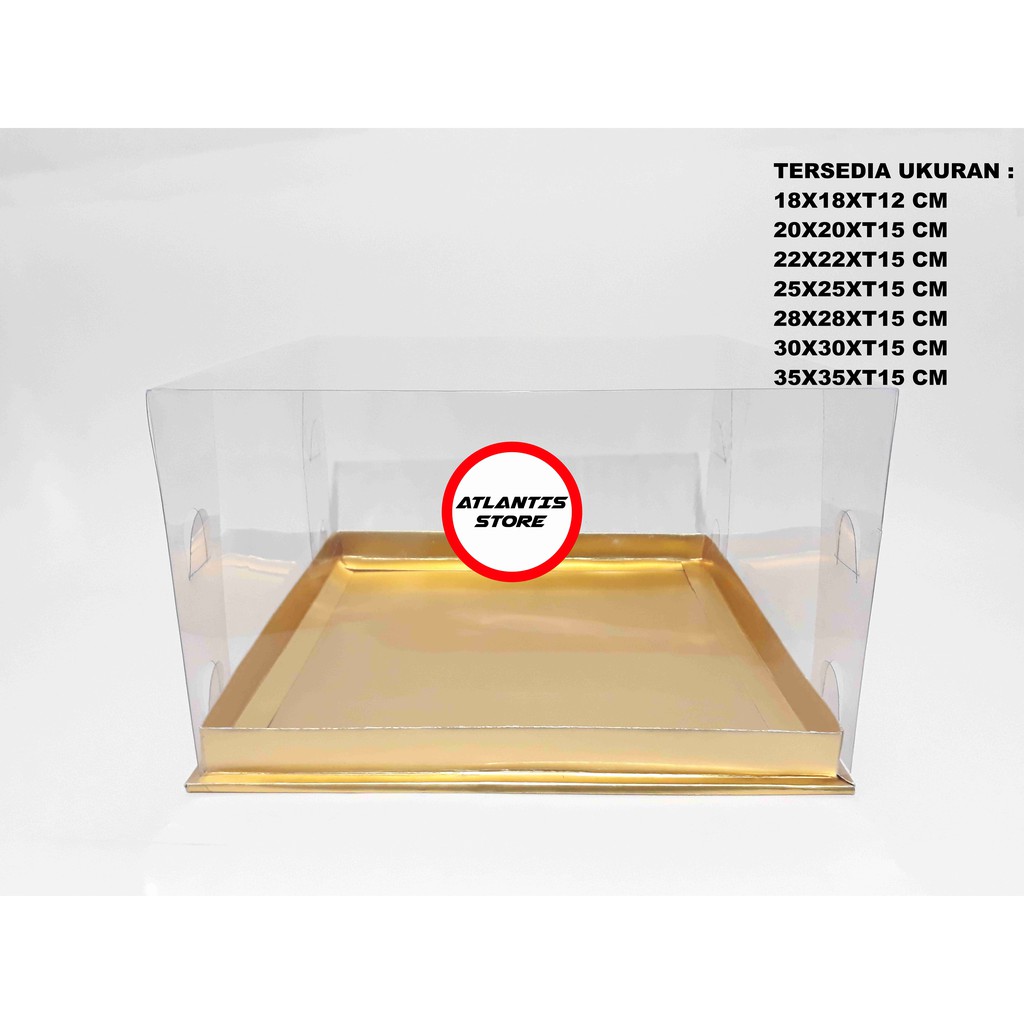 

BOX MIKA TART GOLD ( TART GOLD )