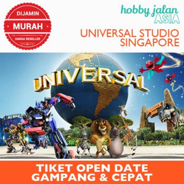 Tiket Universal Studio Singapore