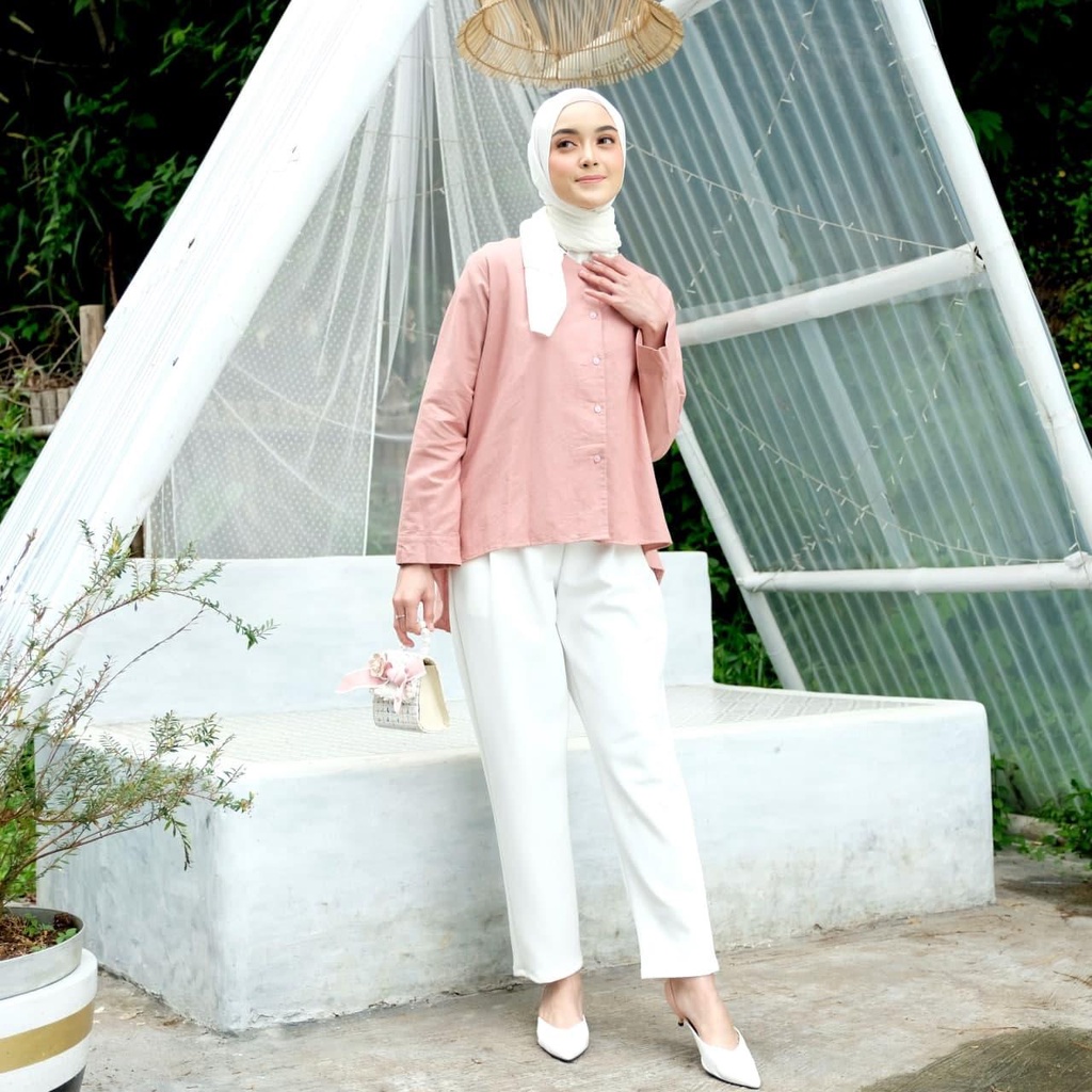 RIMAYA TOP / BLOUSE / ATASAN / JUMBO SIZE / ATASAN KERJA