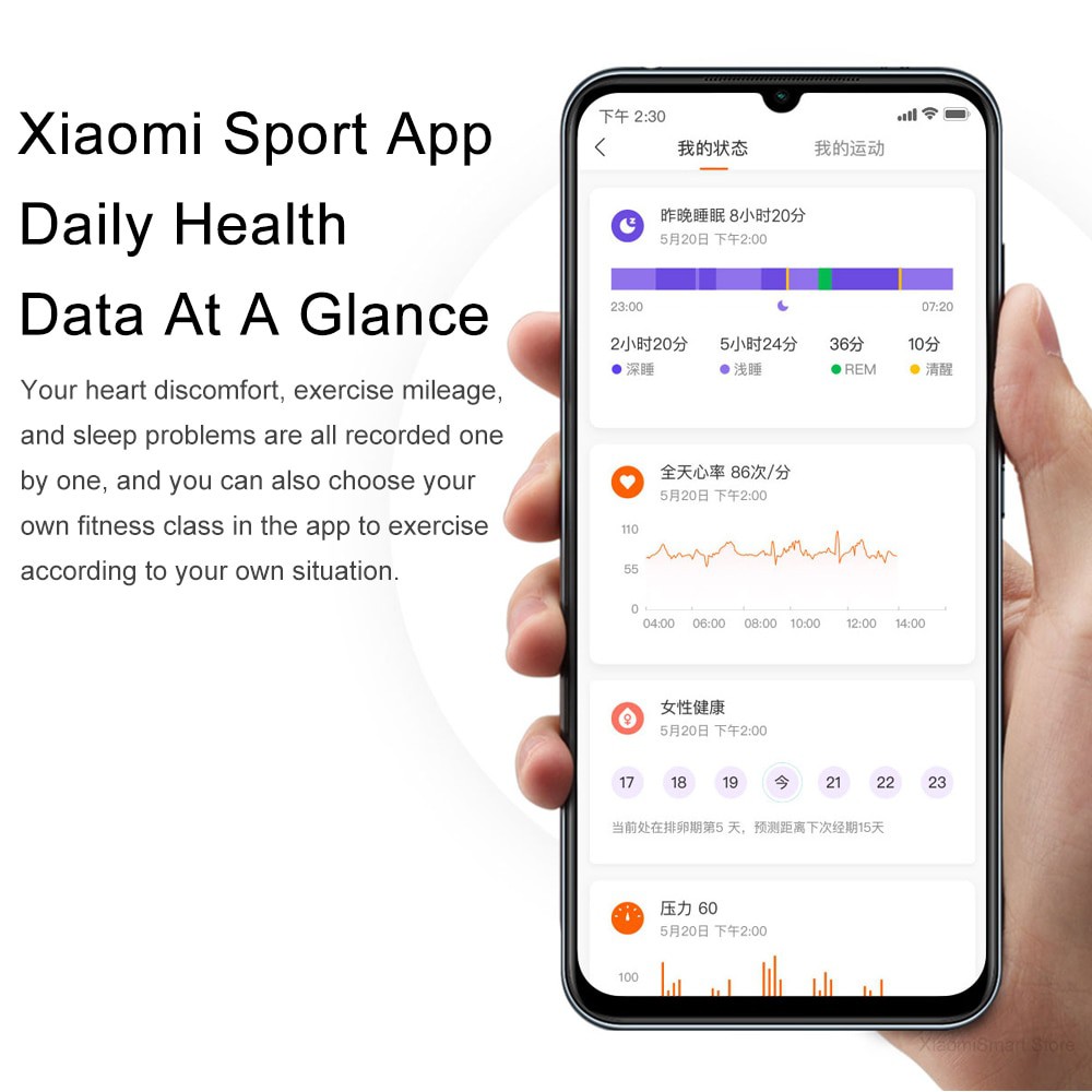 Xiaomi Miband 5 Amoled Global International Version Original Smartwatch Xiaomi Mi Band 5-8