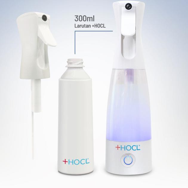 KYH7 +HOCL Misty Sprayer 300ml empty bottle ☻T5