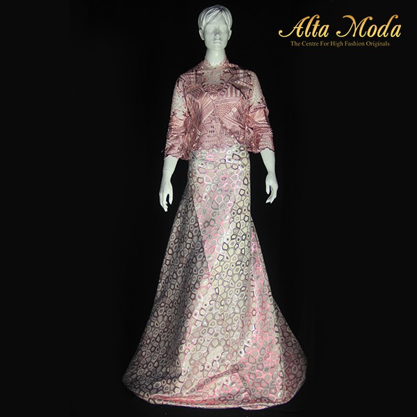 

Alta Moda Kain Tile Bordir Stunning Triangle - Pink (1M)