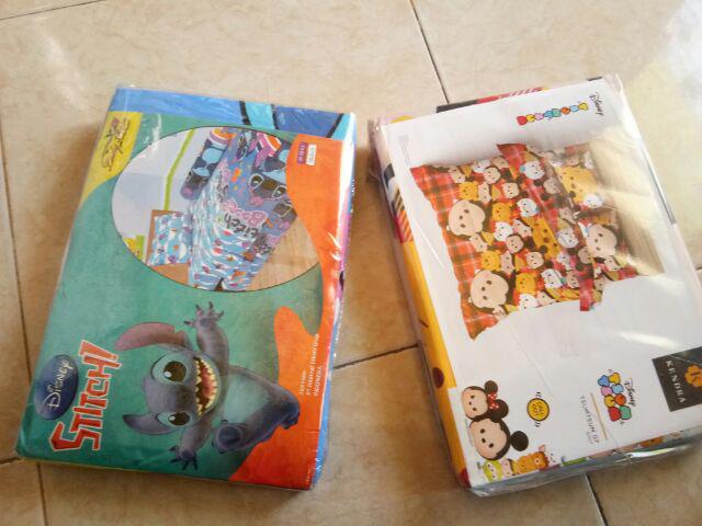 1 Kg  Only (hanya) Bedcover Fata Flammgo Navy 120x200