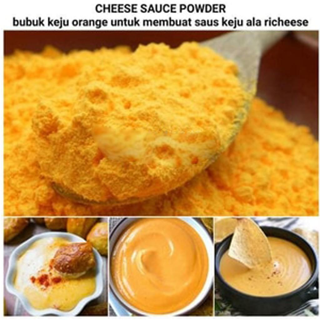 

CHEESE SAUCE POWDER 100GR - BUBUK SAUS KEJU ORANGE - KERRY TONE BUMBU ORANYE SAOS SUSHI RICHEESE Berkualitas