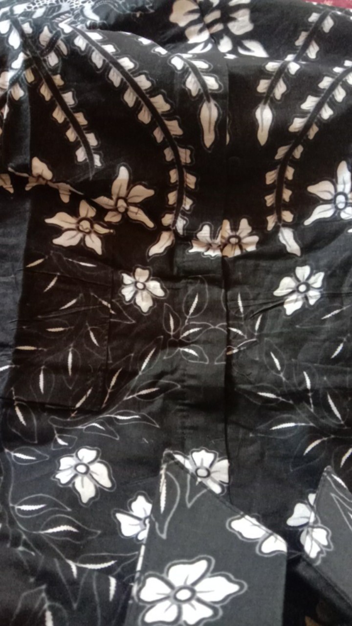 Atasan Kemeja Batik Pria Lengan Panjang Pekalongan M L Xl Xxl