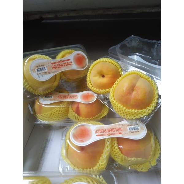 

Buah Peach Yellow Korea 1 Dus (Isi : 6 Pack) Fresh Import