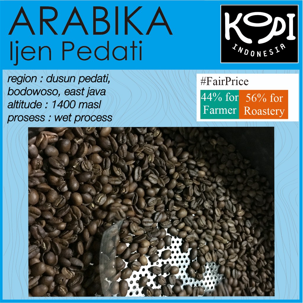 Kopi Arabika Ijen Pedati Bondowoso Petik Merah