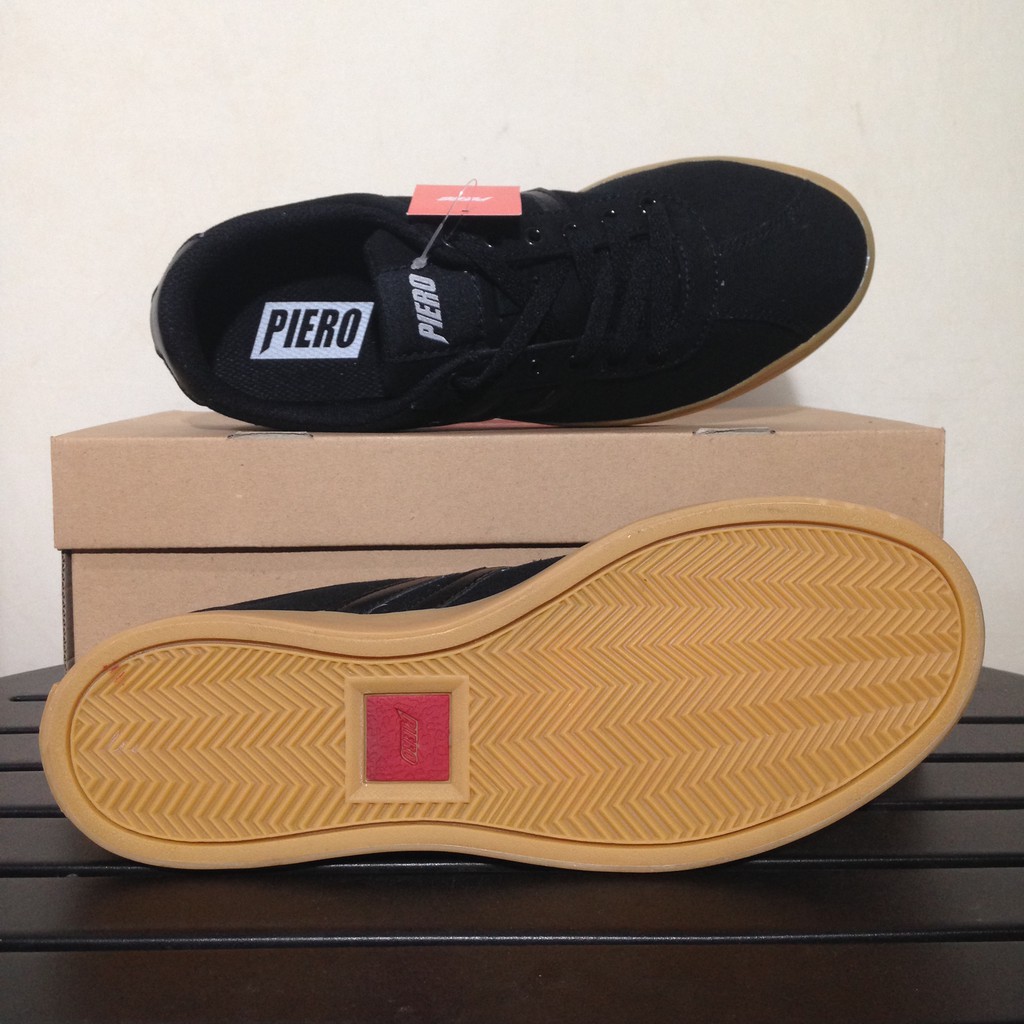 Promo Terbaru Sale Sepatu Skate Piero Ajax CVS Black Gum P10597 Original BNIB
