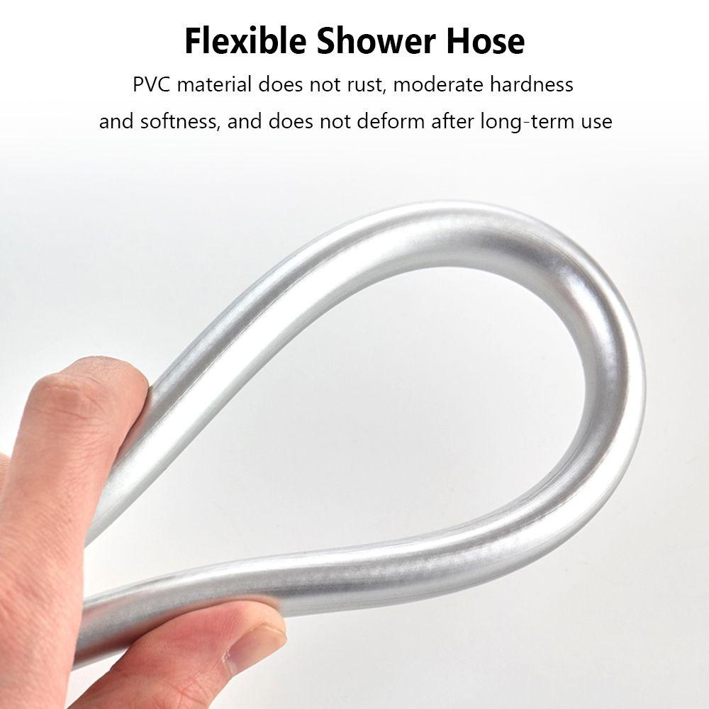 Nanas Selang Shower Genggam Aksesoris Kamar Mandi Bidet Pipa Anti Lilitan PVC