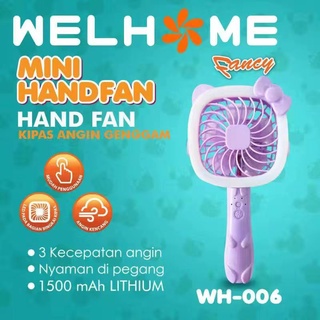 Kipas Angin Tangan Portable - Kipas Angin Genggam USB Portable Mini Fan LED - kipas USB mini - Kipas tangan portabel