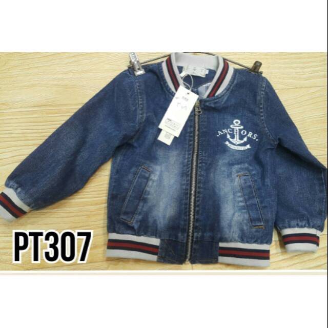 45 Model Jaket Jeans Anak Terbaru HD Terbaru