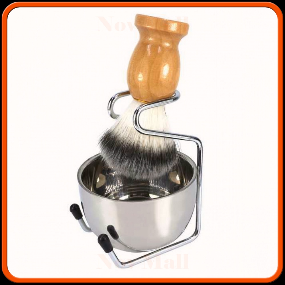 Pembersih Cukur Rambut Baber Salon Pria Shaving Brush Tray - TJ312