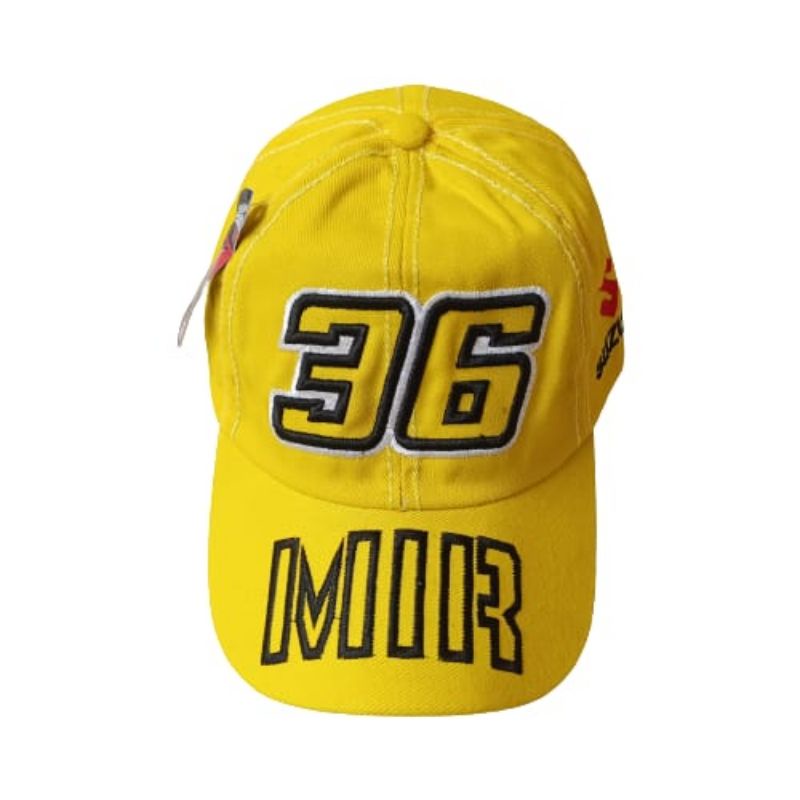 Topi baseball motogp Suzuki ecstar joan mir 36 topi Suzuki moto gp kuning