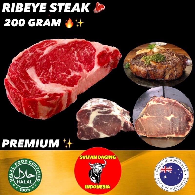 Jual Ribeye Steak Grade A Gram Premium Import Australia Rib Eye