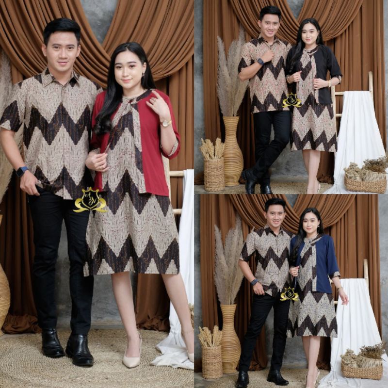 Batik Couple.Dress batik.Tunik batik kemeja batik pria premium High Quality