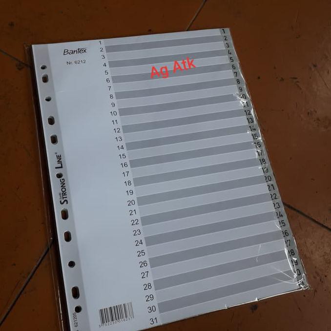 

BEST SELLER Kertas Pembatas Angka No ref 6212 TERJAMIN