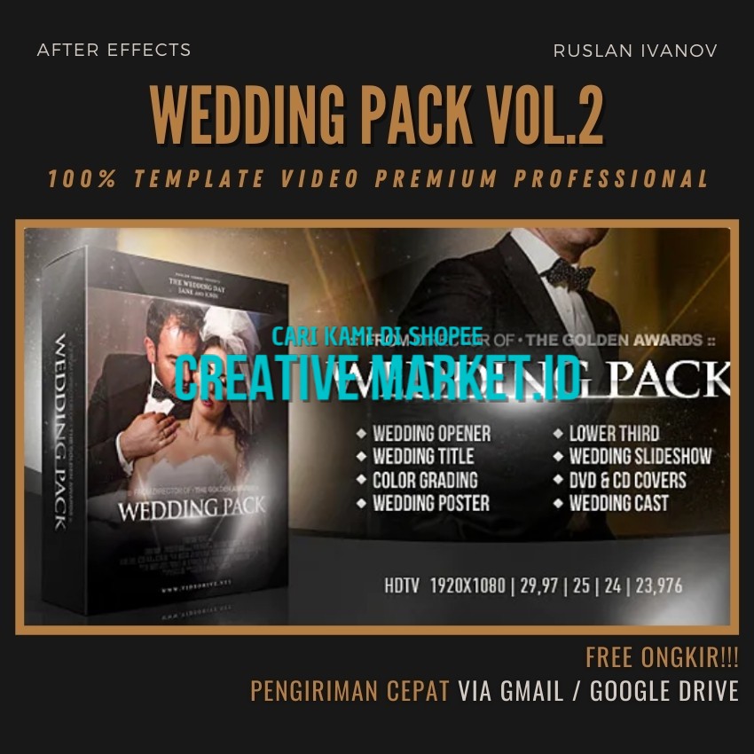 Profesional Wedding Pack 2, Ruslan Ivanov-  After Efect-0