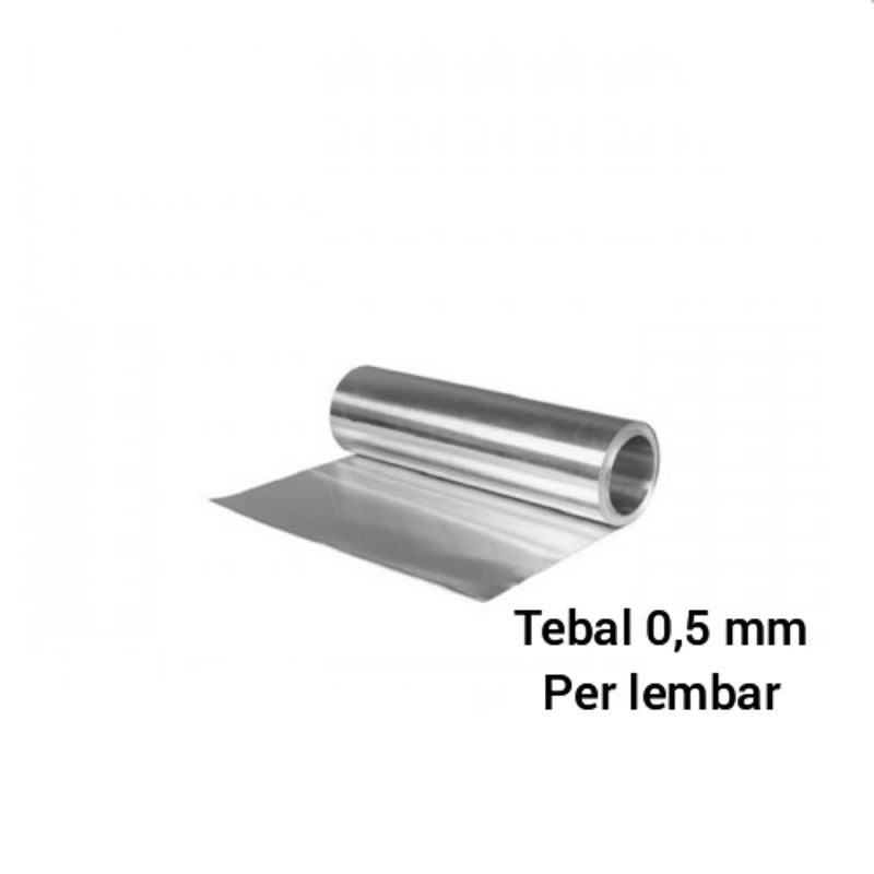 Seng Plat Alumunium 0 5mm Lembaran Aluminium Sheet Seng Plat Shopee Indonesia