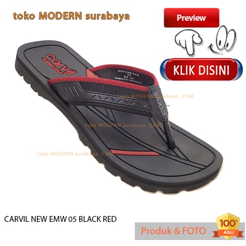 CARVIL NEW EMW sandal pria casual sandal jepit