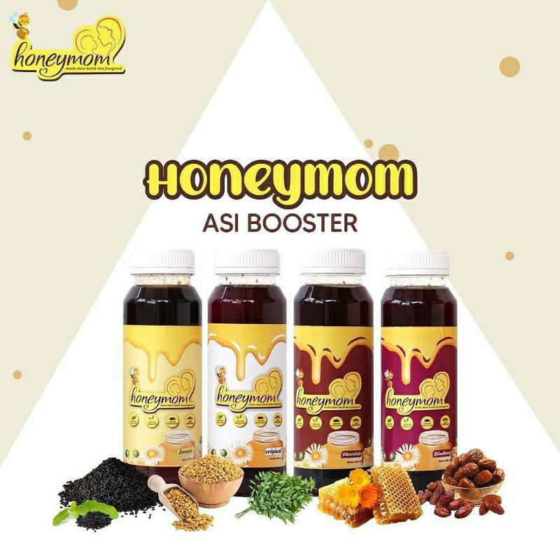HONEYMOM ASI BOOSTER Madu Pelancar Asi Ibu Menyusui