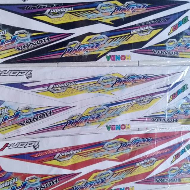 Striping variasi beat new