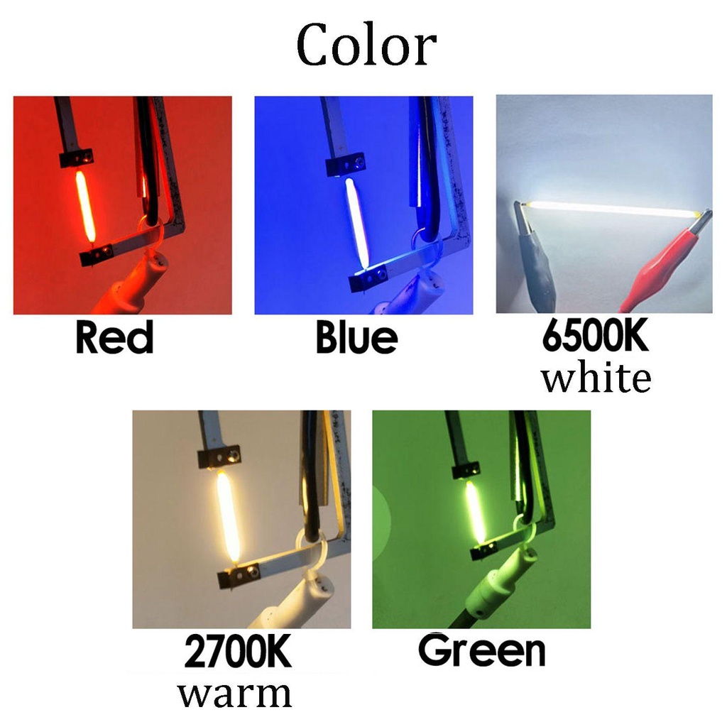 QUINTON Filamen LED DC3V Aksesoris Lampu Pijar Diode LED Repair Lamp Parts