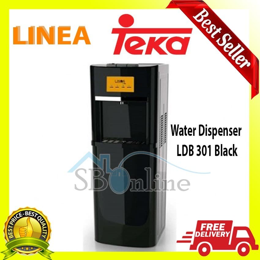 LINEA by TEKA Water Dispenser - LDB 301 Black