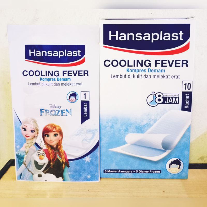 Hansaplast Cooling Fever 1 Box ( 10 Lembar)