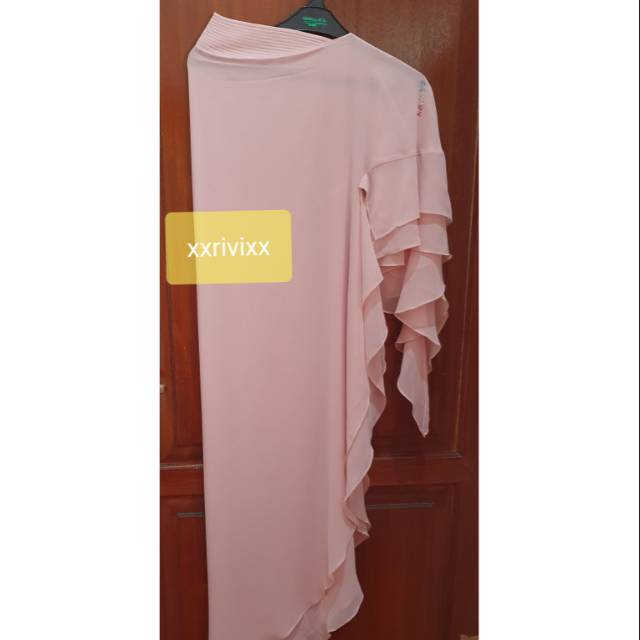 Khimar Maida by kanaya boutique warna misty pink