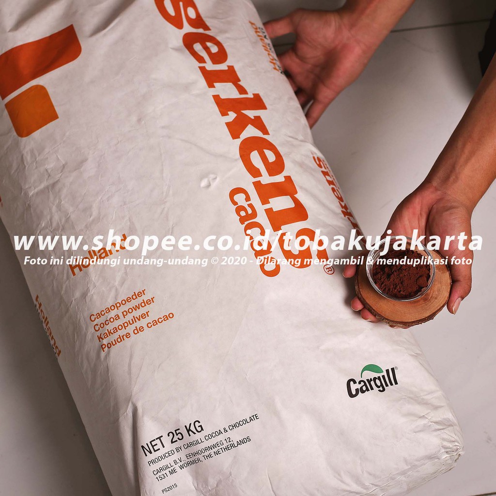 Jual Gerkens Pure Cacao Powder 1kg GT78 Holland 22-24% Coklat Bubuk ...