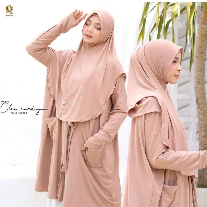 Hijab Cardigan Hodie CLEO CARDIGAN 2in 1