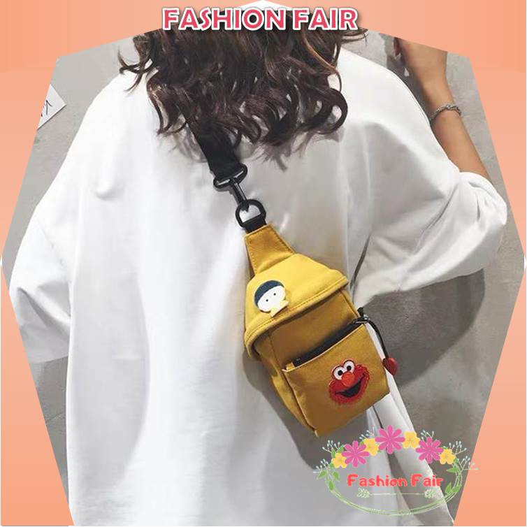 [LOKAL] Fashion Fair - ELMO AMELIA JIMIN Tas Waistbag Backpack tanpa aksesoris Morymony