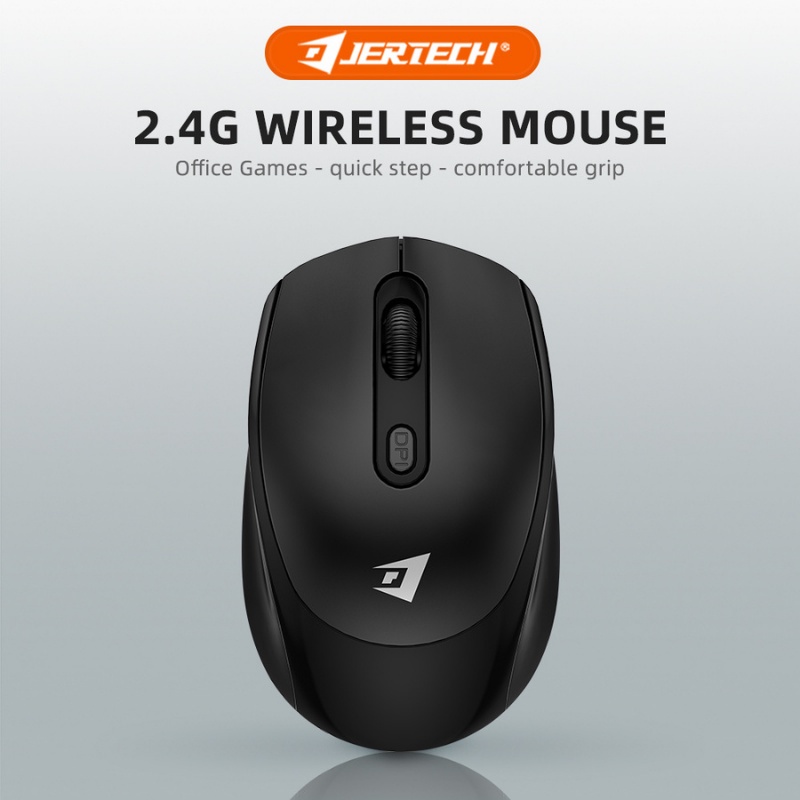 Mouse Wireless Jertech JR7 Ergonomic Design Silent Click 2400 DPI - ACS