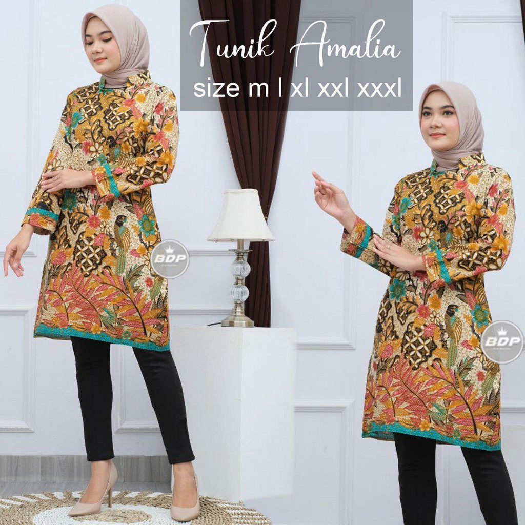 Dianputri - Tunik Batik Wanita Motif Baru Batik Dianputri-2