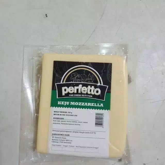 

Keju Mozarella perfetto 250 gr / Keju Mozarella