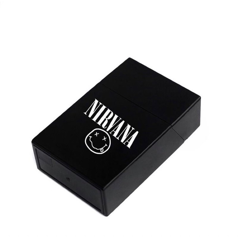 KOTAK ROKOK BOX HITAM /KADO ULANGTAHUN / KOTAK ROKOK PLASTIK / HADIAH /SOUVENIR /KADO COWOK/KOTAK RO