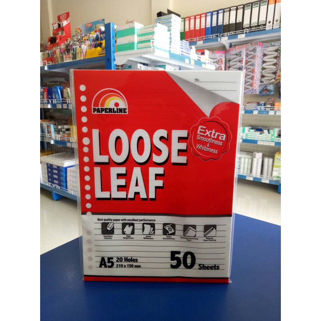 

Ready Loose Leaf A5 isi 50 lembar