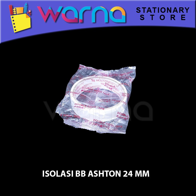 

ISOLASI DOUBLE TAPE ISOLASI BOLAK-BALIK ASHTON 24 MM