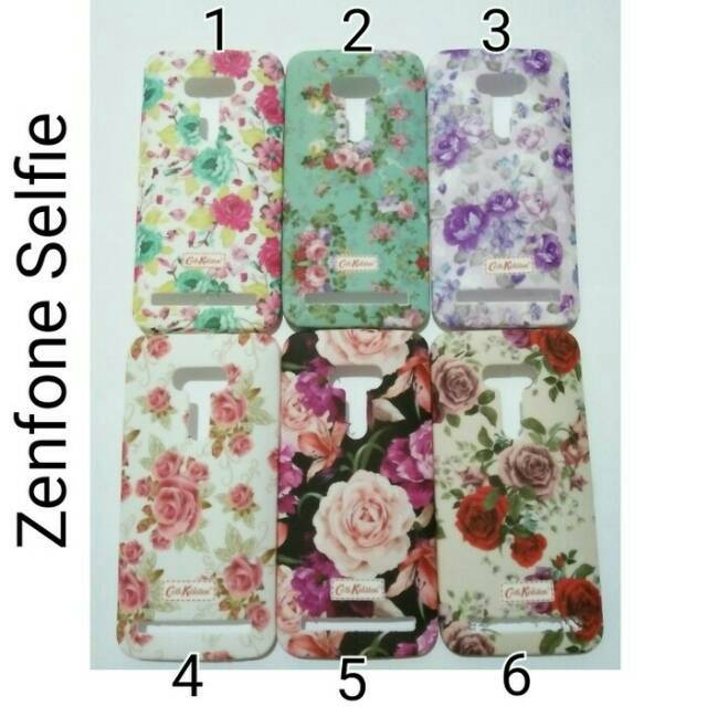 Case Motif CK Flowers For Zenfone Selfie / Softcase CK Flowers Zenfone Selfie