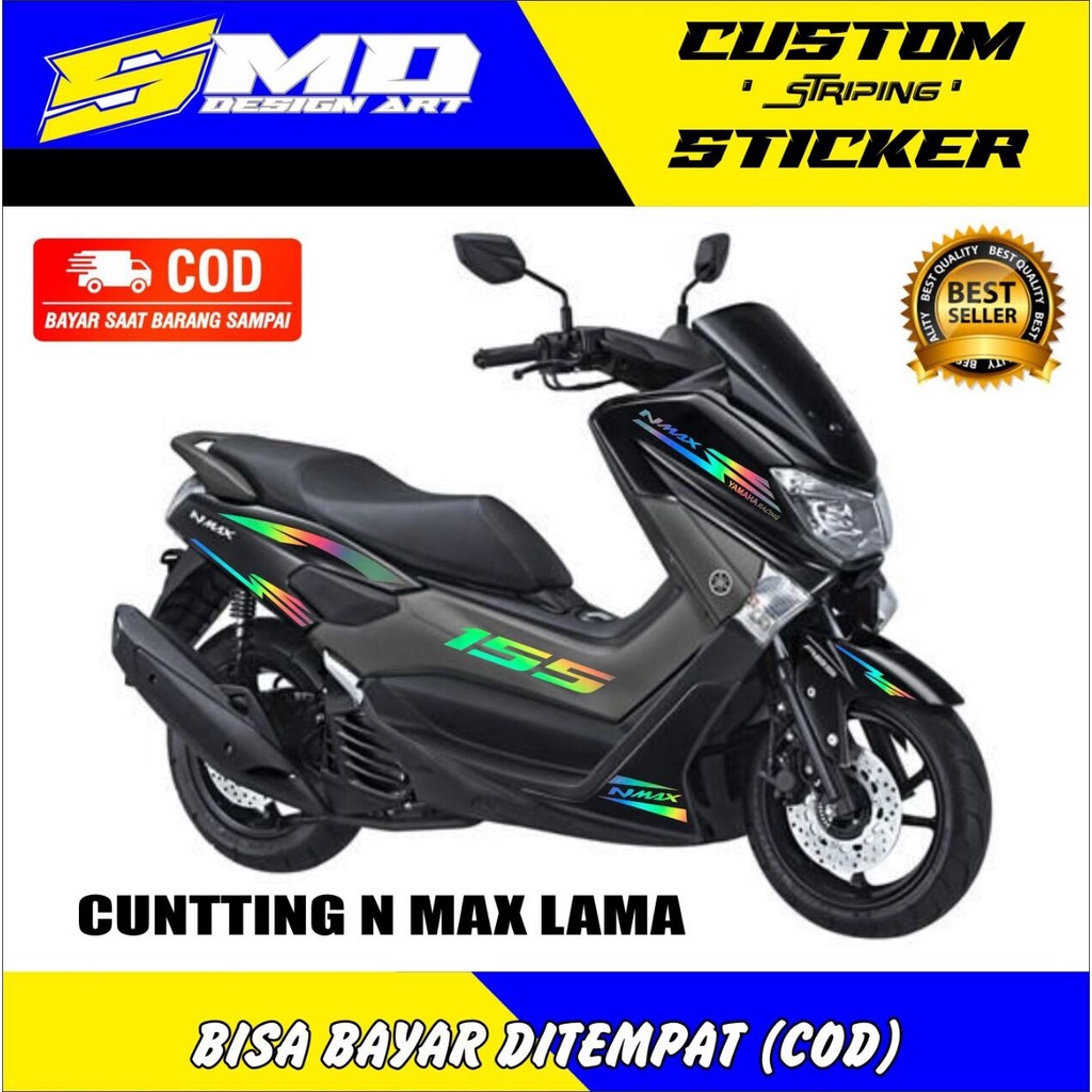 CUTTING STICKER NMAX OLD / STIKER NMAX LAMA