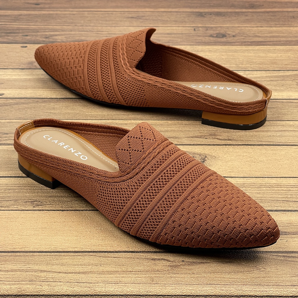 Sandal Mules Rajut Original RD06 ~ Clarenzo