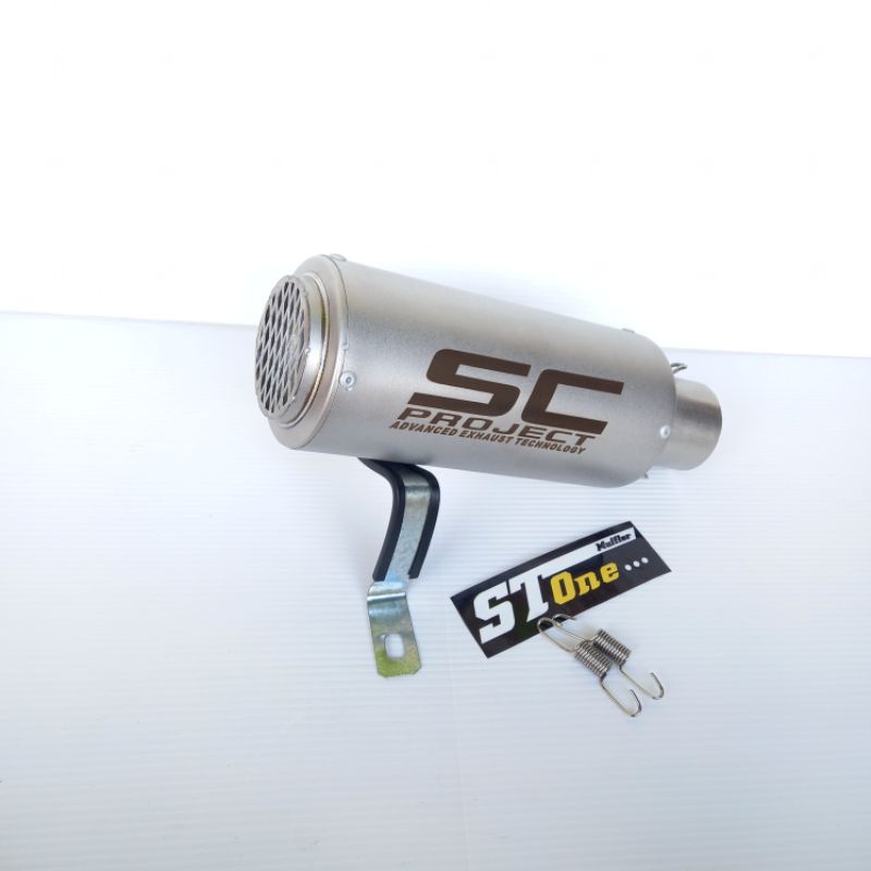 silincer knalpot Sc project Ram/jaring sandblas