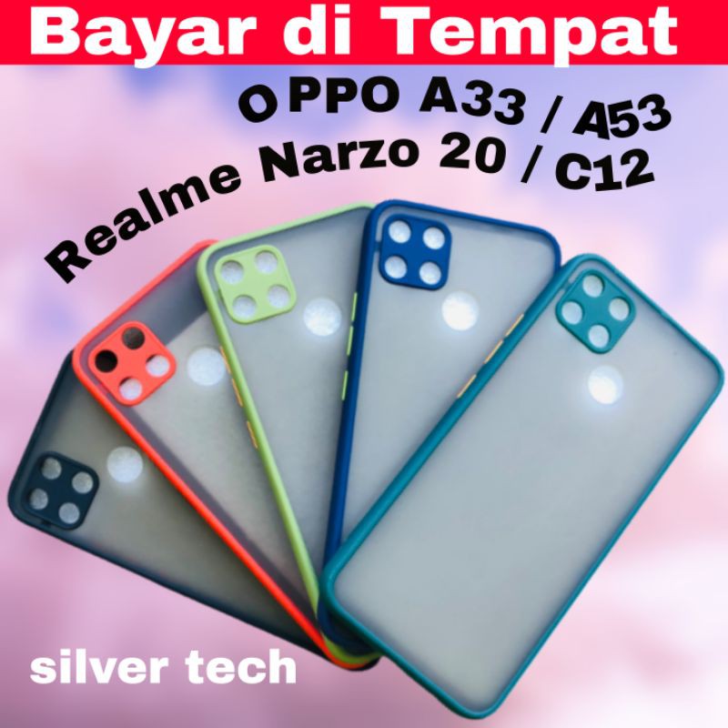 Silvertech Kesing Softcase Skin Fee Dovel Realme Narzo 20 30A C12 / Realme 8 8 PRO 8 5G / C25 S / C11 /C21 / C21Y / C15 / C11 2021 C20